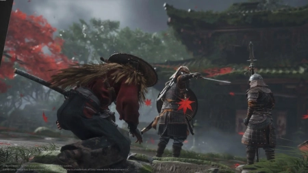 Цифровая версия игры Ghost of Tsushima directors cut для Sony PlayStation 5, русская озвучка