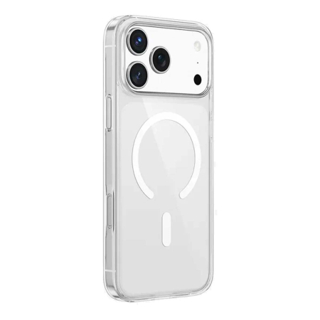 Чехол для iPhone 17 Pro Max с MagSafe KEEPHONE Glaze Прозрачный