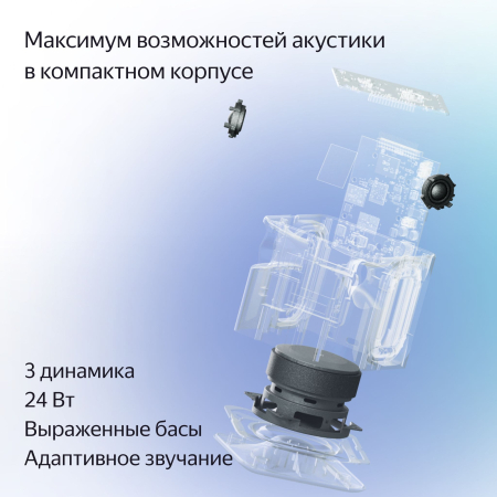 Умная колонка Яндекс.Станция Миди (Алиса) Изумрудный