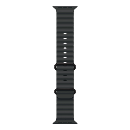 Apple Watch Ultra 2 (2024), 49 мм корпус из титана цвета «Black», ремешок Ocean Band цвета «Black»
