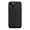 Чехол для Apple iPhone 14 Plus Leather Case MagSafe «Midnight» Чёрный