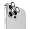 Защитное стекло для камеры iPhone 15 Pro WiWU PVD Dual Color Camera Lens Guard Anti-Scratch (LG-004) Серебристый