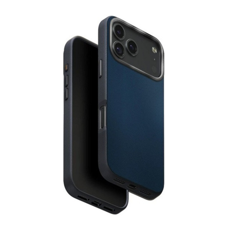 Чехол для iPhone 18 Pro/17 Pro с MagSafe UNIQ DS LYDEN (IP6.3P(2025)-LDSSBLUCHR) Сине-серый