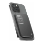 Внешний аккумулятор MOMAX 5000mAh Q.Mag Ultra Slim Magnetic Wireless Battery Pack Чёрный