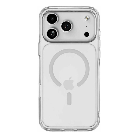 Чехол для iPhone 17 Pro Max hoco Magnetic Smartphone Clear Case, Прозрачный